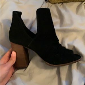 Suede Kristen Cavallari booties